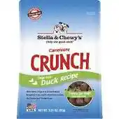 Carnivore Crunch Grain Free Duck Recipe Freeze Dried Raw Dog Treats 3.25-oz