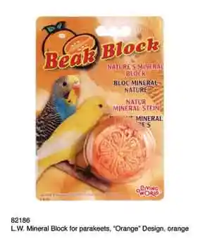 Mineral Block Orange