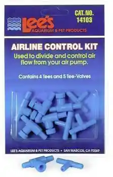 Airline Control Kit W/4tees & 5 2-way Valv