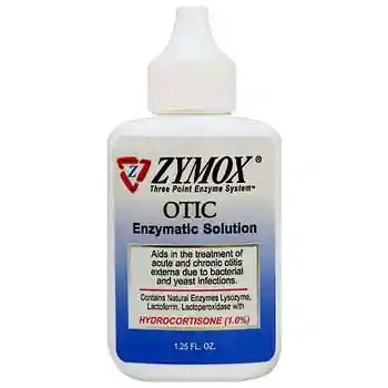 Zymox Ear Solution 5 Hydrocort 1.25 Oz