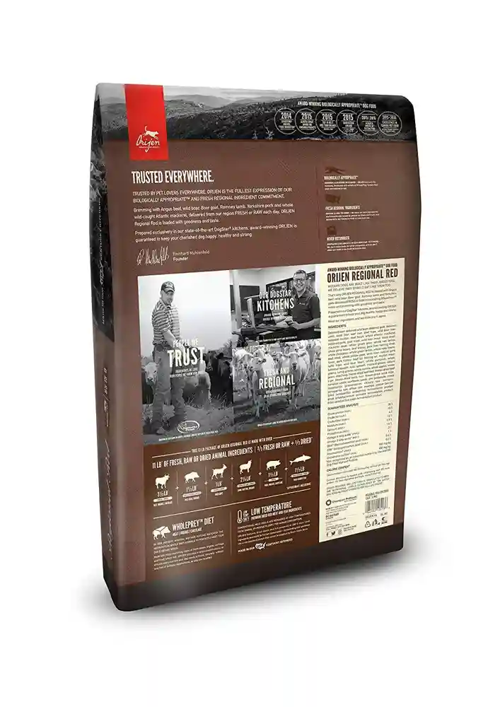 Dry Dog Food, Regional Red, Biologically Appropriate & Grain Free 13-lb