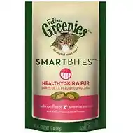 Smartbites Heathy Skin & Fur Salmon Cat Treats 2.1-oz