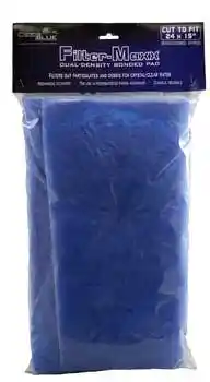 Dual Density Bonded Blue Filter Pad 24x15"