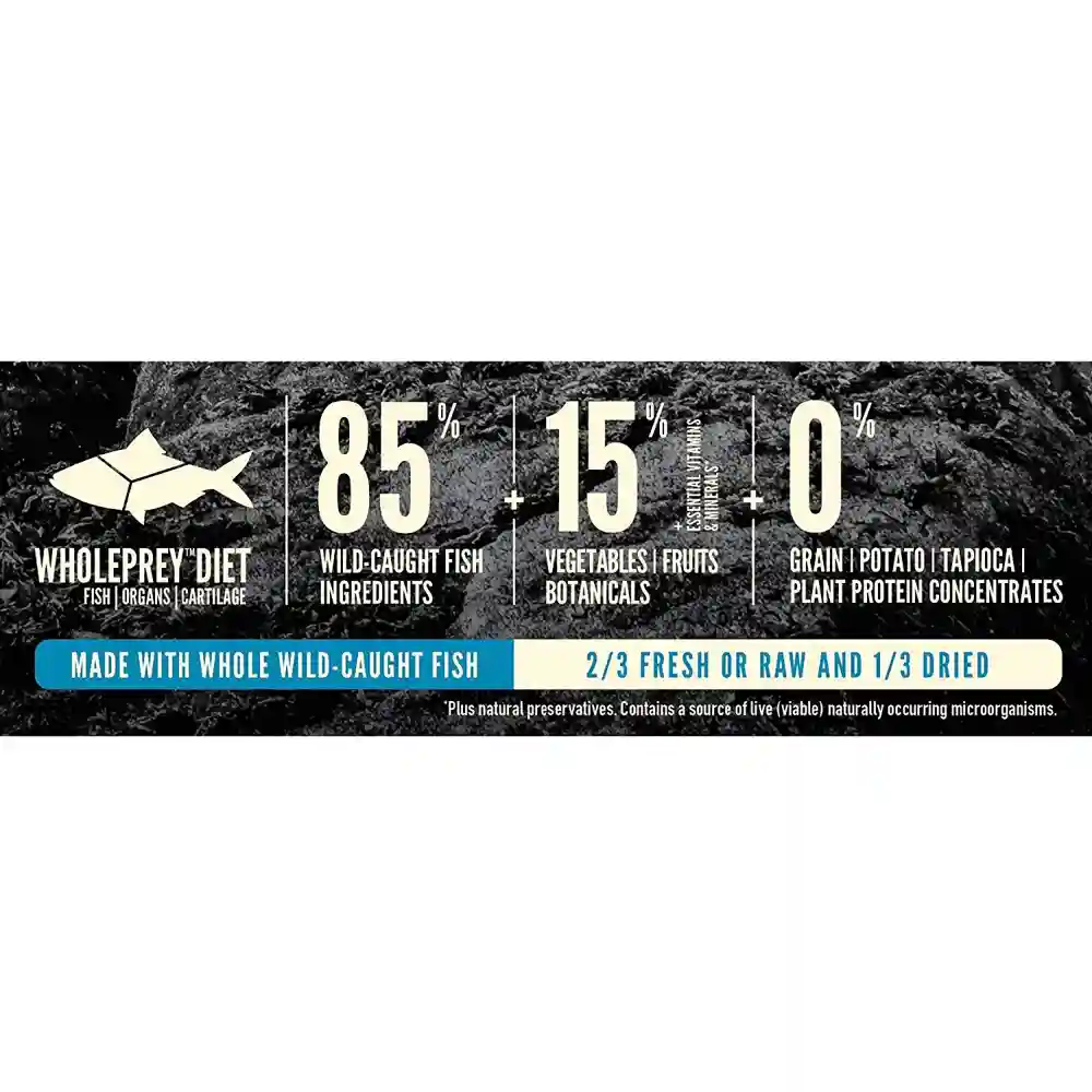 Dry Dog Food, Six Fish, Biologically Appropriate & Grain Free 13-lb