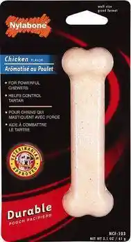 Durachew Chicken Flavor Bone Dog Toy Wolf