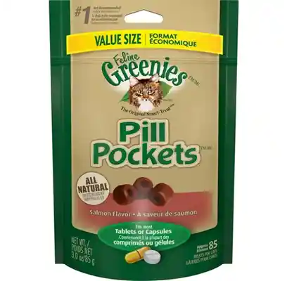 3 Oz. Greenies Pill Pockets Feline Salmon