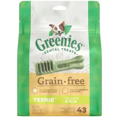 Grain Free Teenie Dental Dog Chews 12-oz