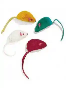 Spot Catnip Color Mice 4 Pack