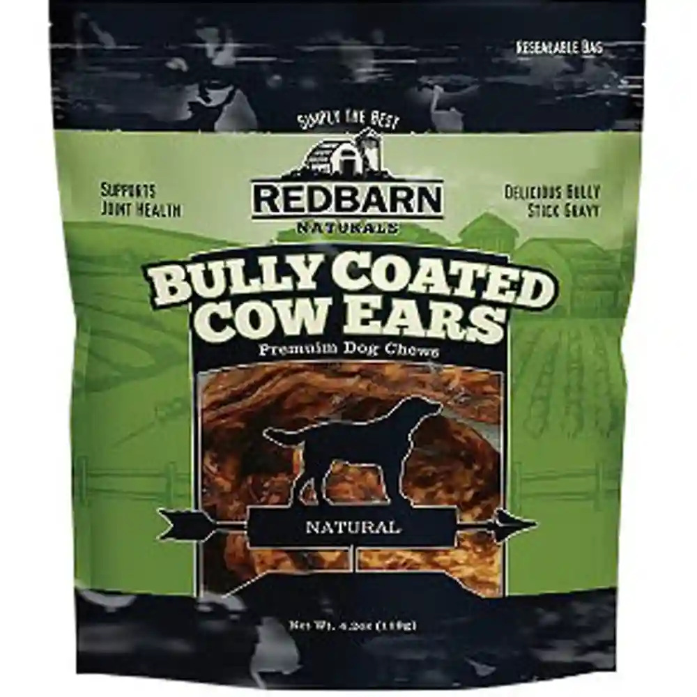 Natural Bully Cow Ear 10pk Natural 4.2oz;