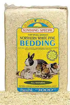 Sun Seed Pine Shaving Bedding 3000"