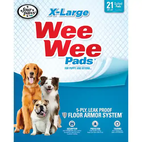 Wee Wee Pads Extra Large 21 Pack