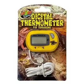 Zoomed Thermometer Digital Terraruim