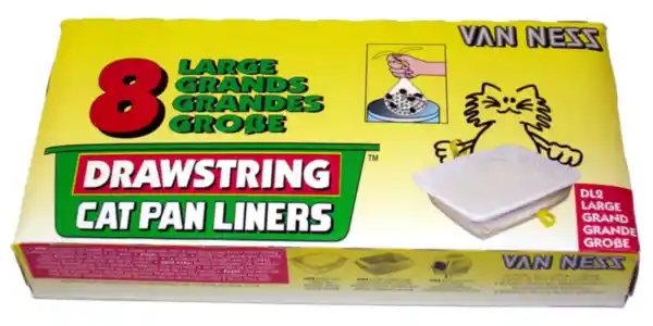 DISC Drawstring Pan Liner Dl2 Large 8 Pack