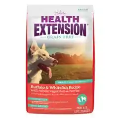 Grain Free Buffalo & Whitefish Little Bites Recipe Dry Dog Food 10-lb