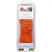 Waterproof Dog Boots, Orange, 12 Count X-small