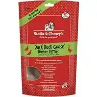 Dinner Patties Duck Goose Grain Free Freeze Dried Raw Dog Food 5.5-oz