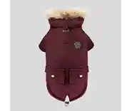 Size 12 Army Parka - Deep Red;