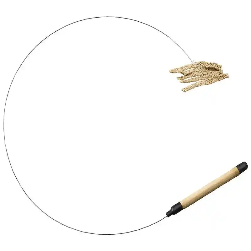 Cat Prancer Linen Teaser Wand Assorted 36 Inch;