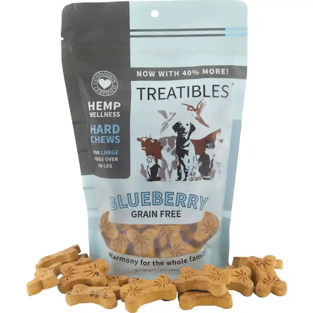 Ease (blueberry Flavor) Hard Chews – Canine Large Dog - 45-ct
