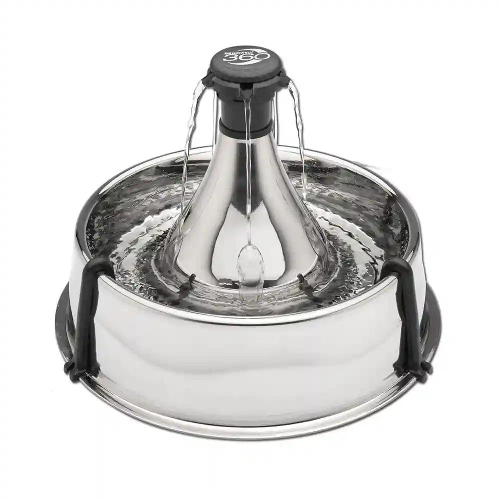 Drinkwell Stainless Multi-pet Fountain 128oz