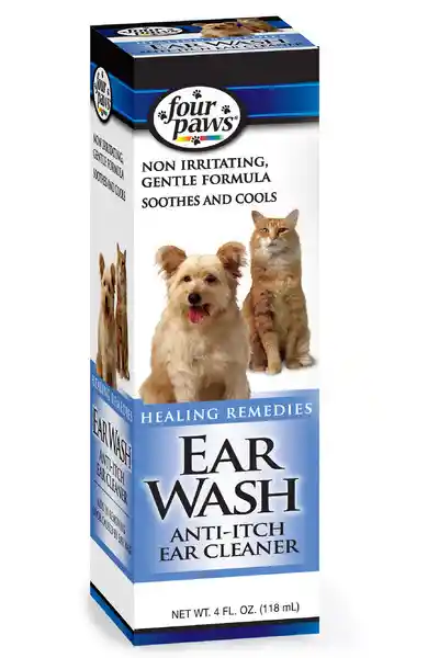 Four Paws Ear Wash Ear Cleaner 4 Oz