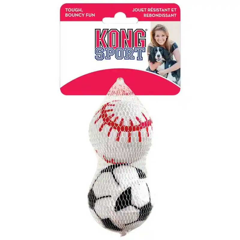Kong Toy Sport Balls Large 2 Pack