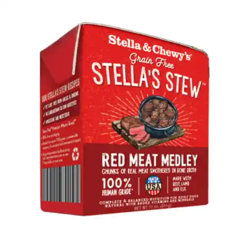 Stella's Stew Red Meat Medley Wet Dog Food 11-oz