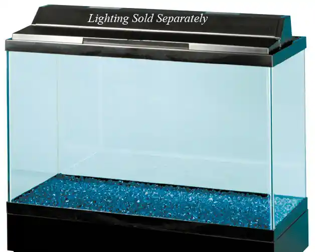 29 Gallon Black Trim Aquarium 30"x12"x18"