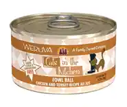 Weruva Cat Fowl Ball Chicken/turkey 3.2 Oz