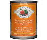Four Star Shredded Grain Free Chicken In Gravy Entree Canned Dog Food 13-oz