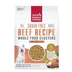Clusters Grain Free Beef Dry Dog Food 20-lb