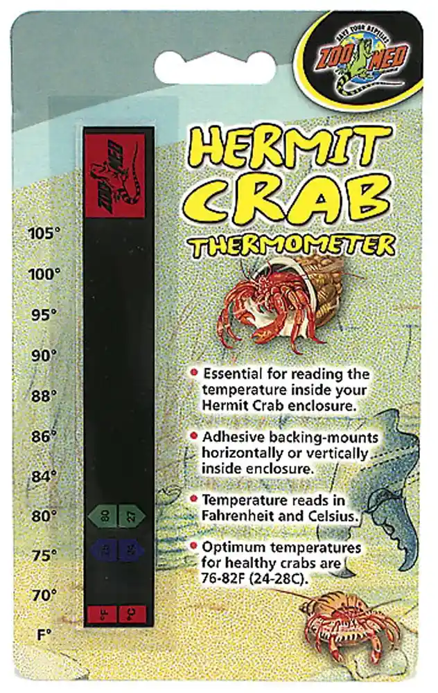Hermit Crab Thermometer