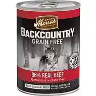 Backcountry Grain-free 96% Real Beef Recipe Canned Dog Food 12.7-oz