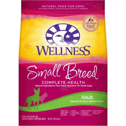 Complete Health Natural Small Breed Adult Turkey & Oatmeal Recipe Dry Dog Food 4-lb