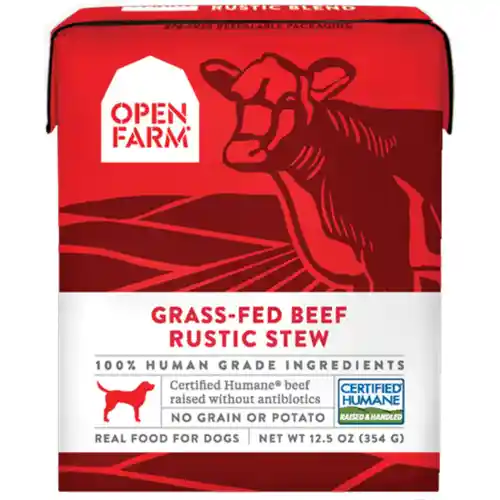 Grass-fed Beef Recipe Rustic Stew Dog Food 12.5-oz