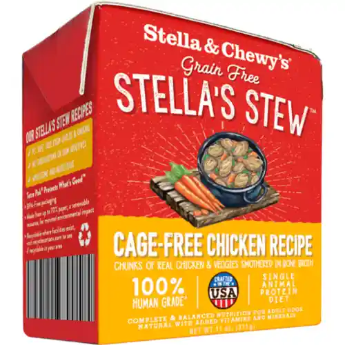 Stella's Stew Cage-free Chicken Wet Dog Food 11-oz