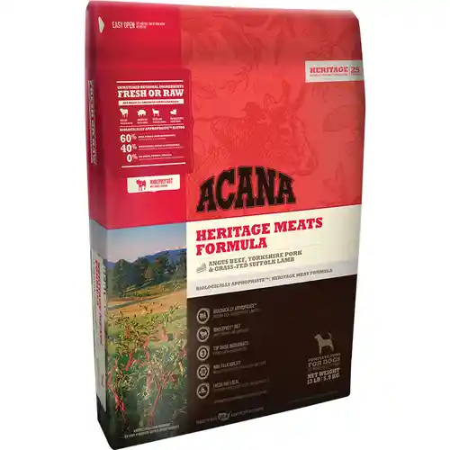 Heritage Dry Dog Food, Red Meat, Biologically Appropriate & Grain Free 4.5-lb