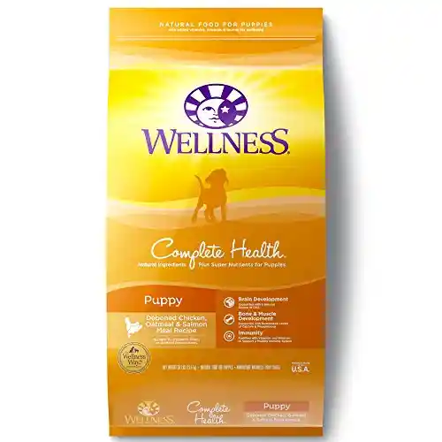 Complete Health Natural Puppy Chicken, Oatmeal & Salmon Dry Dog Food 5-lb
