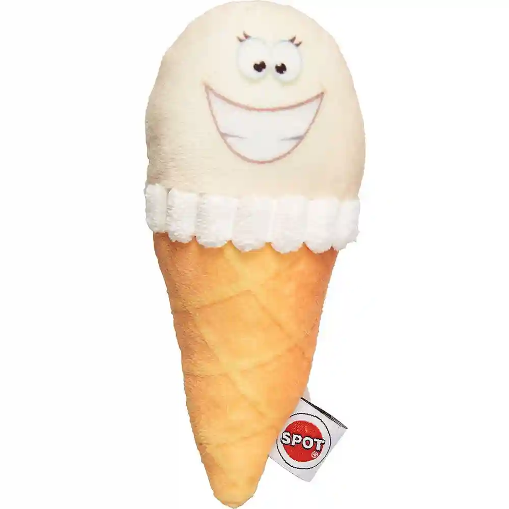 Fun Food Ice Cream Cone Plush Toy Assorted Medium