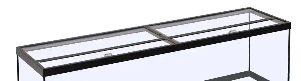 Perfecto Glass Canopy 72"x18"