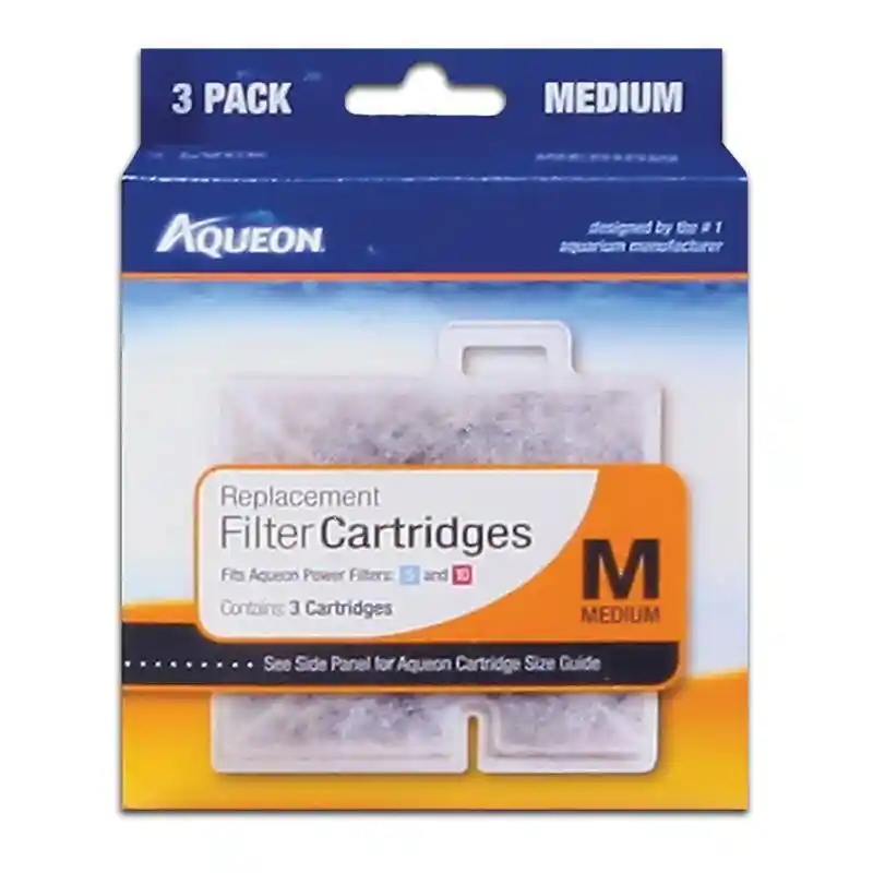 Aqueon Filter Cartridge Medium 3 Pack