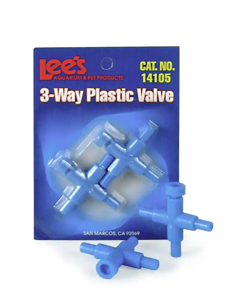 Lee Three-way Plastic Valve 2 Pk