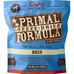 Freeze Dried Nuggets Grain Free Duck Formula Dog Food 14-oz