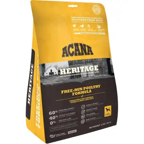 Heritage Dry Dog Food, Free-run Poultry, Biologically Appropriate & Grain Free 4.5-lb