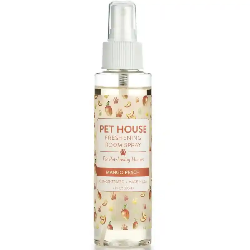 Pet House Room Spray Mango Peach 4 oz