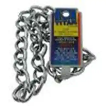 Chain Training Dog Collar, Chrome, 4.0 Mm X 24"