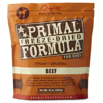 Freeze Dried Nuggets Grain Free Beef Formula Dog Food 14-oz