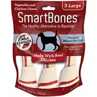 Chicken Large Chew Bones Dog Treats 3-pack