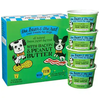The Bear & The Rat Peanut Butter & Bacon 4 Pack