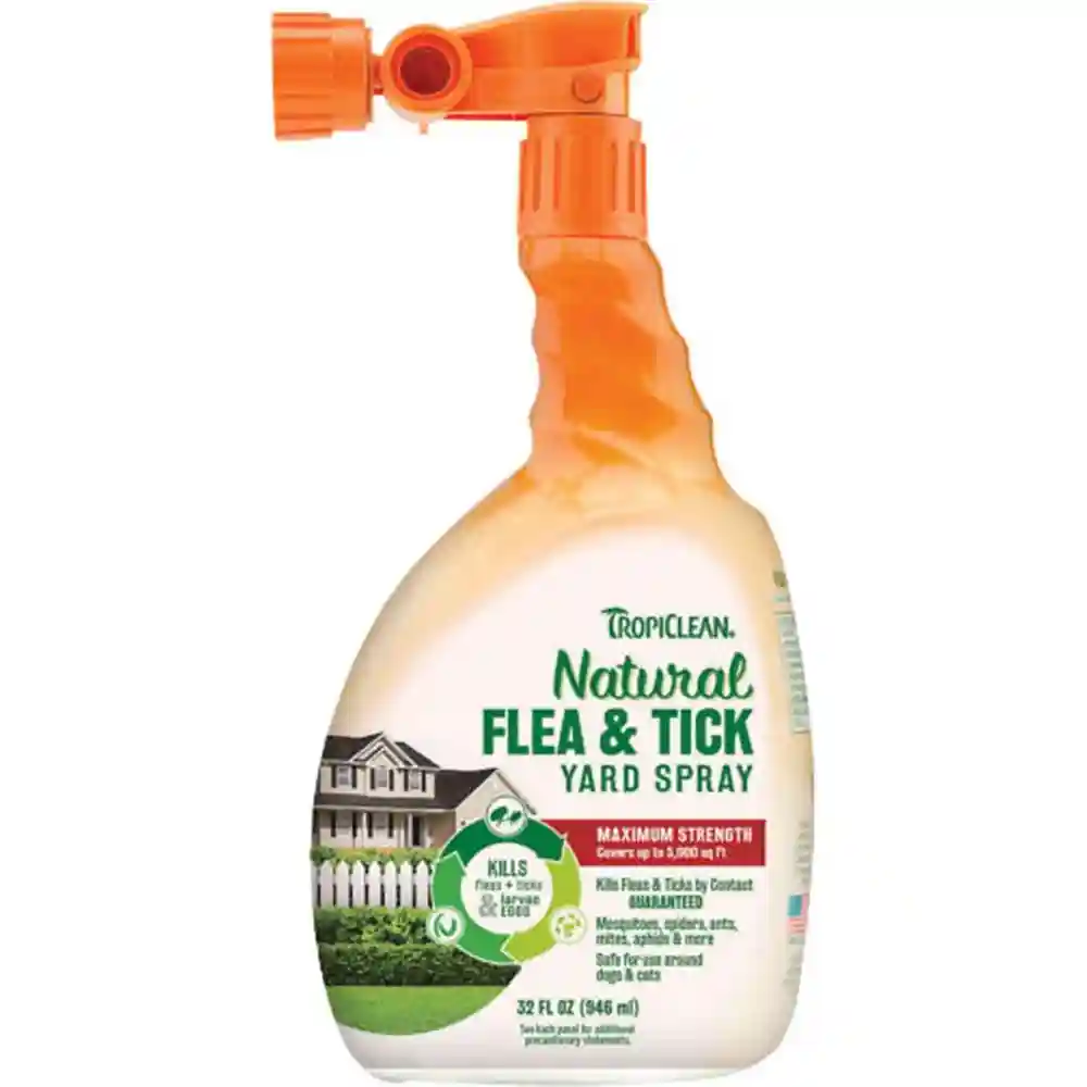 Tropiclean Natural Flea & Tick Yard Spray 32 Oz;